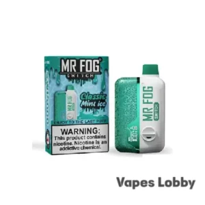 Mr Fog switch 15000 Classic Mint Ice