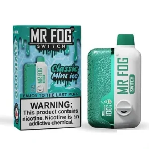 Mr Fog switch 15000 Classic Mint Ice