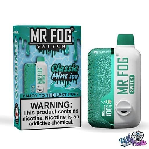 Mr Fog switch 15000 Classic Mint Ice