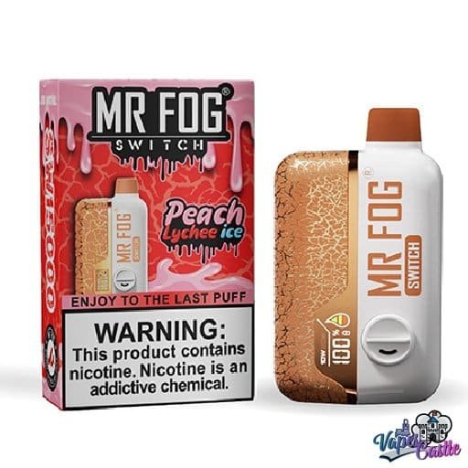 Mr Fog switch 15000 Peach Lychee Ice