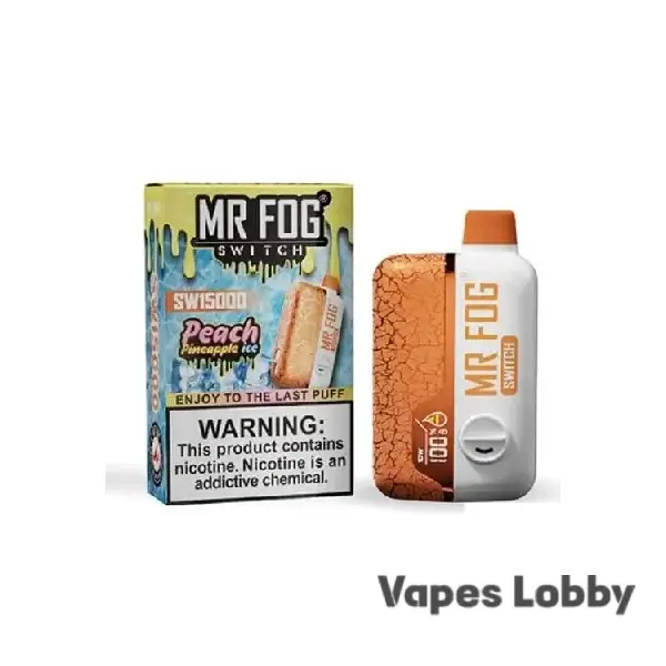 Mr Fog switch 15000 Peach Pineapple Ice