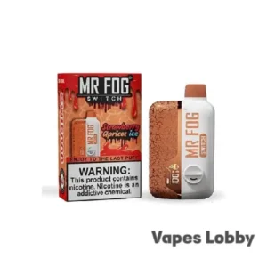 Mr Fog switch 15000 Strawberry Apricot Ice