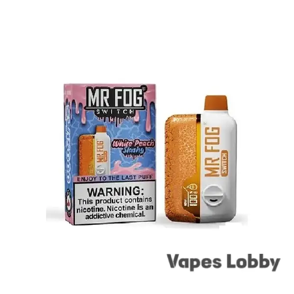 Mr Fog switch 15000 White Peach Slushy