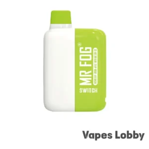 Mr Fog switch 5500 Green Apple Raspberry Watermelon Ice