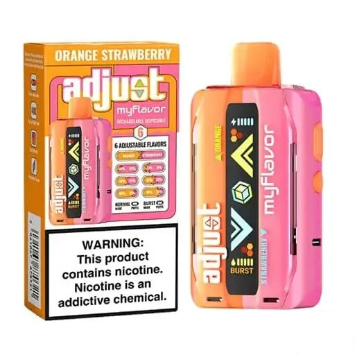 ORANGE STRAWBERRY – ADJUST MYFLAVOR 40K PUFFS Disposable Vape