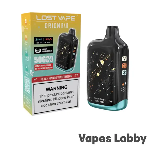 PEACH MANGO WATERMELON - Orion Bar 50K Puffs - Disposable Vape