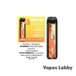 Peach Mango - Breeze Pro 2000 - Puffs - Disposable Vape