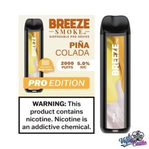 Pina Colada - Breeze Pro 2000 - Puffs - Disposable Vape