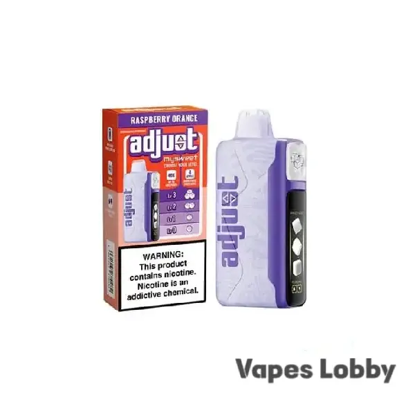 Raspberry Orange – ADJUST MYSWEET 40K PUFFS Disposable Vape
