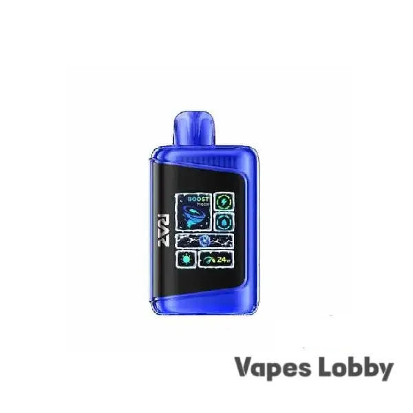 Raz 25000 Frozen Banana Frozen Edition disposable vape featuring creamy banana flavor with a cool refreshing finish.
