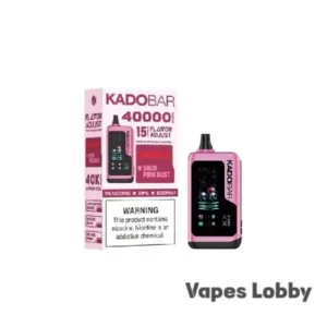 Red Apple + Sour Pink Dust – Kado Bar NI 40K Puffs – Ice+Nic Control – Disposable Vape