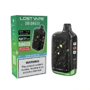 SOUR APPLE ICE - Orion Bar 50K Puffs - Disposable Vape