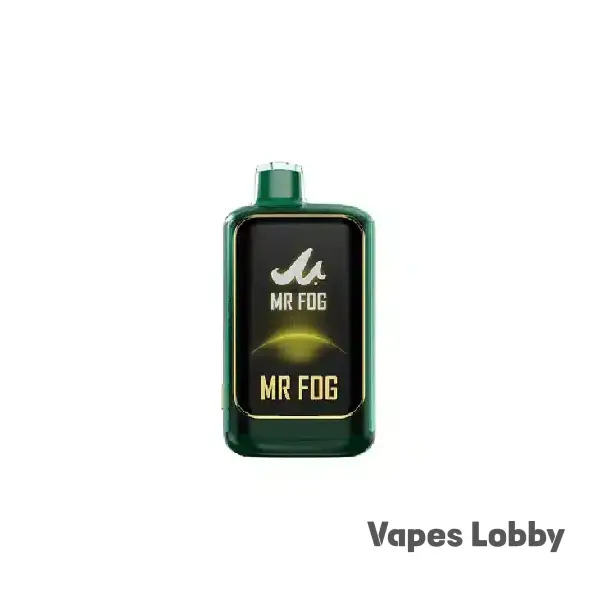 Sour Apple Ice MR FOG NOVA Steezy Edition 36K disposable vape with tangy green apple flavor and a refreshing icy finish.