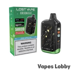 SOUR APPLE ICE - Orion Bar 50K Puffs - Disposable Vape