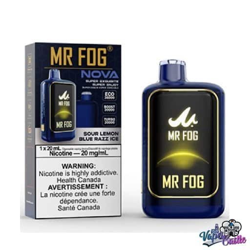 SOUR LEMON ICE - MR FOG NOVA STEEZY EDITION 36K PUFFS - DISPOSABLE VAPE