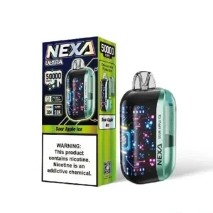 Sour Apple Ice - Nexa Ultra 50K Puffs - Disposable Vape