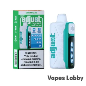 Sour Apple Ice - ADJUST MYCOOL 40K PUFFS - DISPOSABLE VAPE