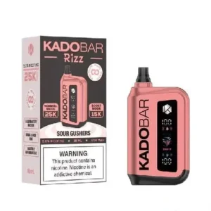Sour Gushers - Kado Bar Rizz 25K Puffs - Disposable Vape