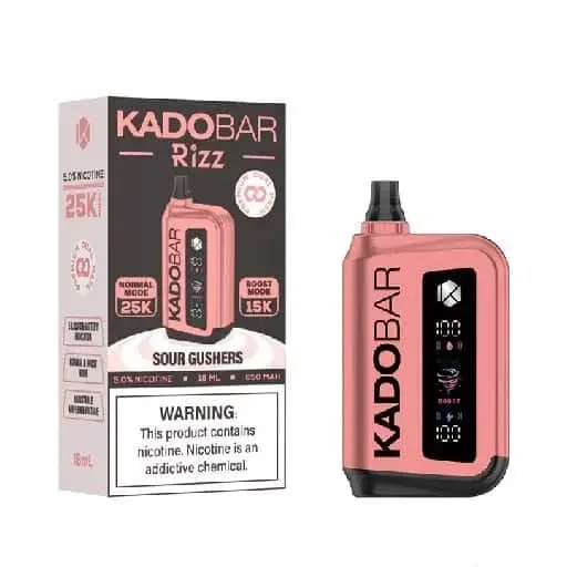 Sour Gushers - Kado Bar Rizz 25K Puffs - Disposable Vape