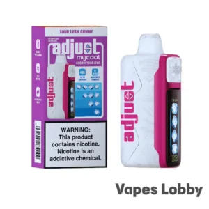Sour Lush Gummy - ADJUST MYCOOL 40K PUFFS - DISPOSABLE VAPE