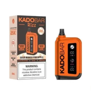 Sour Mango Pineapple - Kado Bar Rizz 25K Puffs - Disposable Vape
