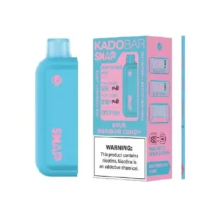 Sour Rainbow Candy - Kado Bar Snap 25K Puffs - Disposable Pod (Addon Battery Not Included)