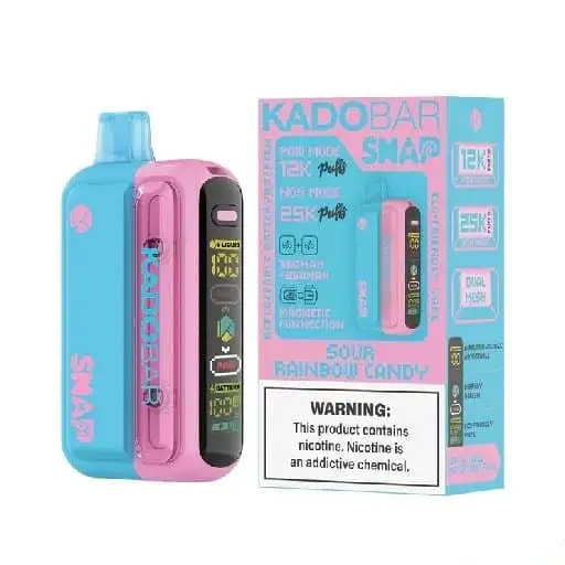 Sour Rainbow Candy - Kado Bar Snap 25K Puffs - Disposable Vape