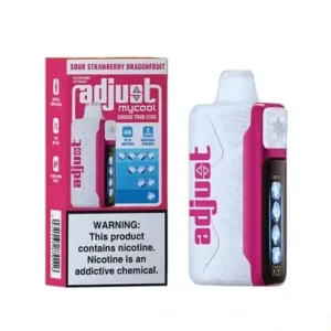 Sour Strawberry - ADJUST MYCOOL 40K PUFFS - DISPOSABLE VAPE