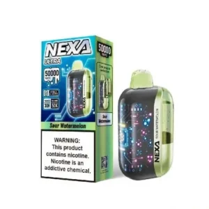 Sour Watermelon - Nexa Ultra 50K Puffs - Disposable Vape