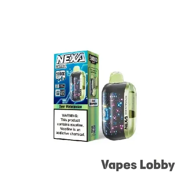 Sour Watermelon - Nexa Ultra 50K Puffs - Disposable Vape