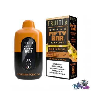 Southern Tobacco - Fruitia x Fifty Bar 20K Puffs - Disposable