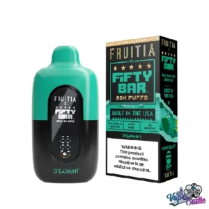 Spearmint - Fruitia x Fifty Bar 20K Puffs - Disposable Vape