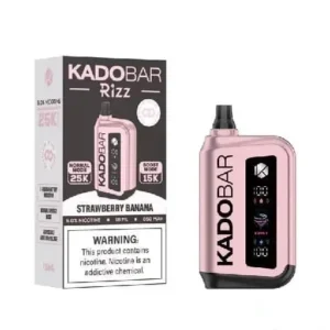Strawberry Banana - Kado Bar Rizz 25K Puffs - Disposable Vape