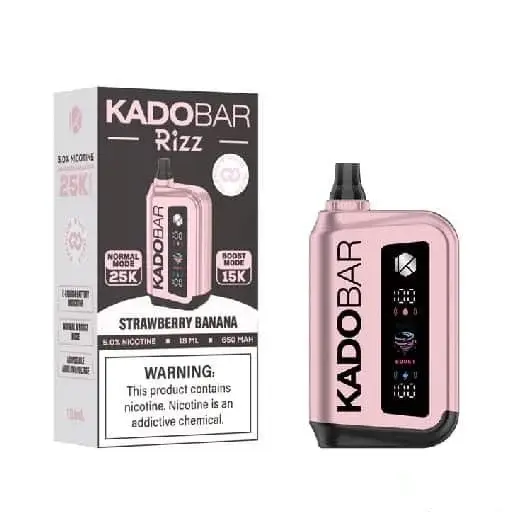 Strawberry Banana - Kado Bar Rizz 25K Puffs - Disposable Vape