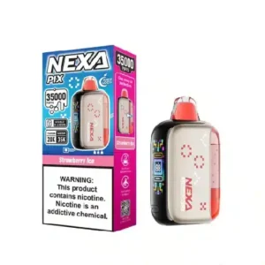 Strawberry Ice -Nexa Pix 35000 Puffs - Disposable Vape