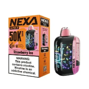 Strawberry Ice - Nexa Ultra II 50K Puffs - Disposable Vape