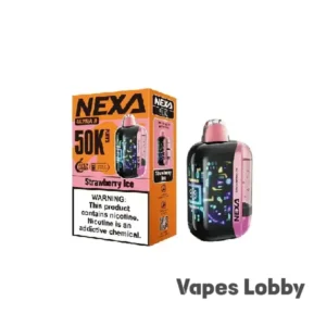 Strawberry Ice - Nexa Ultra II 50K Puffs - Disposable Vape