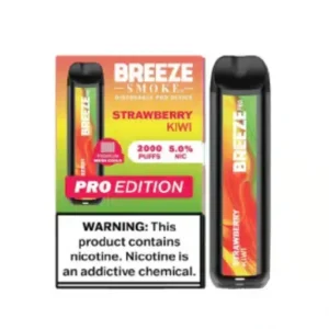 Strawberry Kiwi - Breeze Pro 2000 - Puffs - Disposable Vape