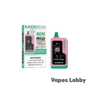 Strawberry Watermelon Ice – Kado Bar NI 40K Puffs – Ice+Nic Control – Disposable Vape