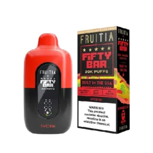 Swedish - Fruitia x Fifty Bar 20K Puffs - Disposable Vape