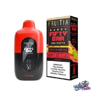 Swedish - Fruitia x Fifty Bar 20K Puffs - Disposable Vape