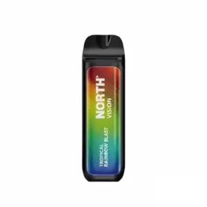 TROPICAL RAINBOW BLAST - NORTH VISION 15K PUFFS - DISPOSABLE VAPE