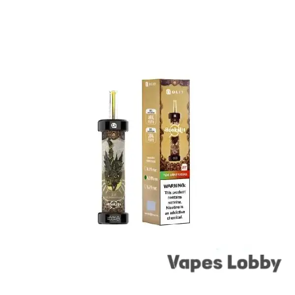 TWO APPLE SHISHA - OLIT HOOKALIT 40K PUFFS - DISPOSABLE VAPE