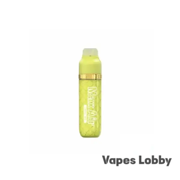 Tropical Whipp Mr Fog Max Air 3K Puffs disposable vape with mesh coil and creamy tropical flavor
