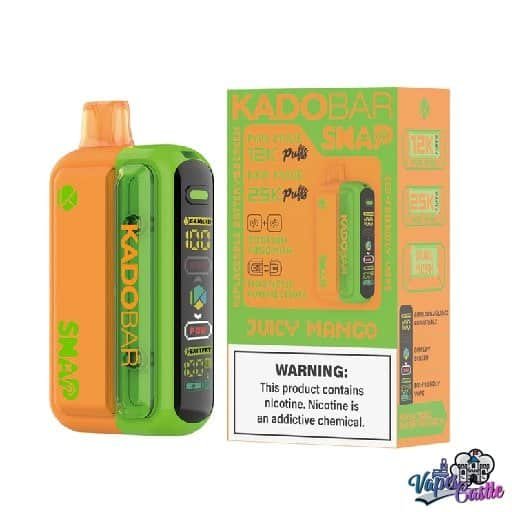 Juicy Mango - Kado Bar Snap 25K Puffs - Disposable Vape