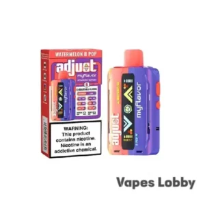 WATERMELON B POP – ADJUST MYFLAVOR 40K PUFFS Disposable Vape