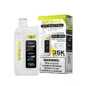 WATERMELON SAVAGE PATCH - Oxbar Nic Switch 35K Puffs - Disposable Vape