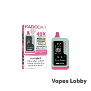 Watermelon Ice – Kado Bar NI 40K Puffs – Ice+Nic Control – Disposable Vape