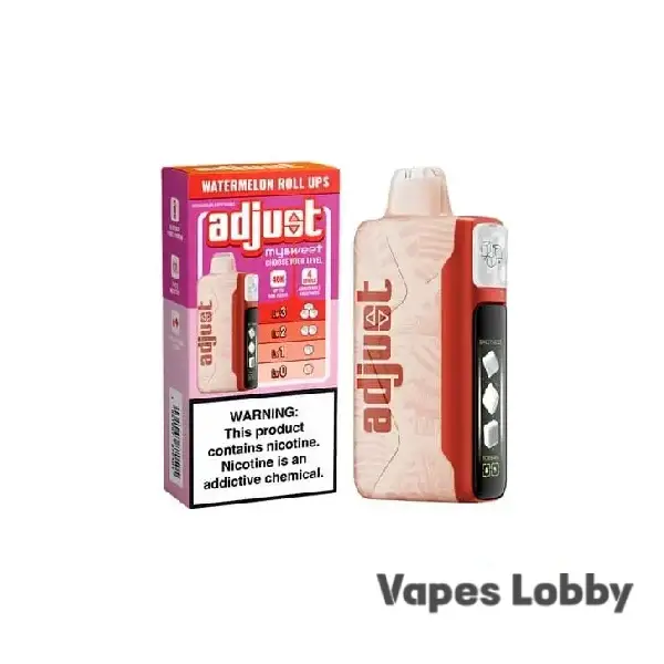 Watermelon Roll Ups – ADJUST MYSWEET 40K PUFFS Disposable Vape