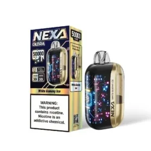 White Gummy Ice - Nexa Ultra 50K Puffs - Disposable Vape